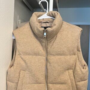 Zara Knit Puffer Vest